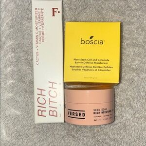 Sephora Skincare Set - White, Yellow, Pink